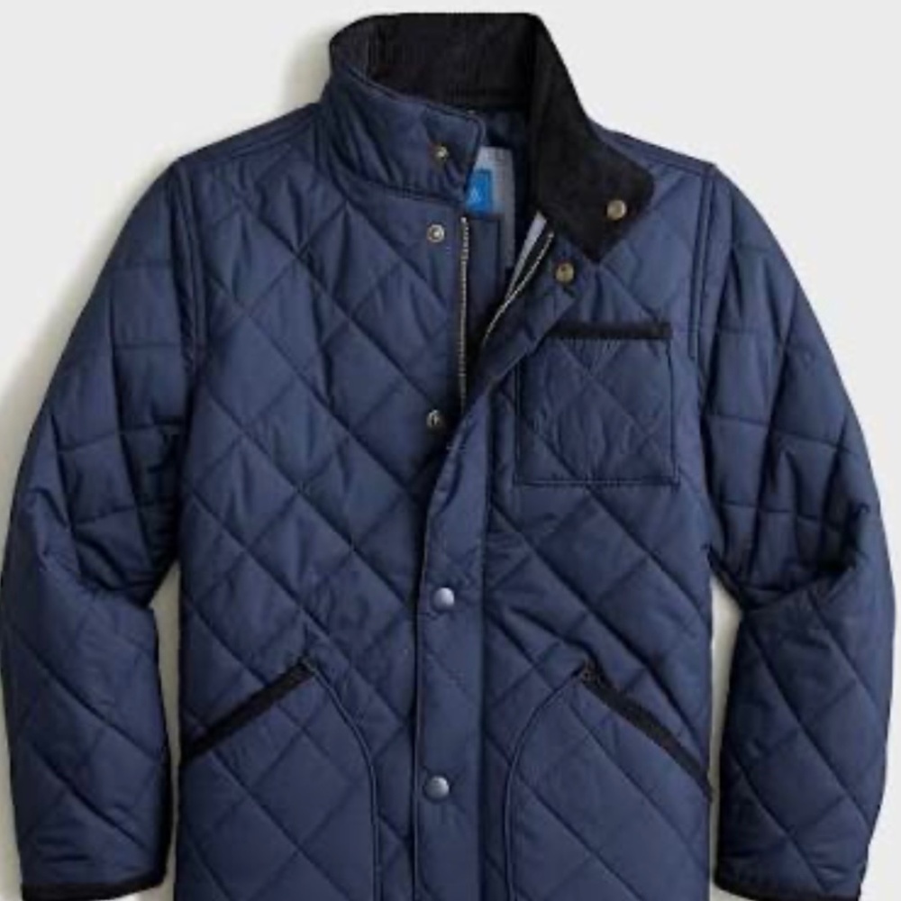 J Crew Kids Quilted Field Jacket